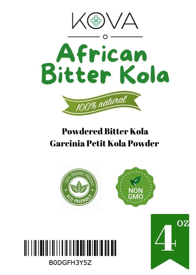 Kovafood African Bitter Kola Nut Powder I Garcinia Petit Cola Powder, 4oz - Image 3