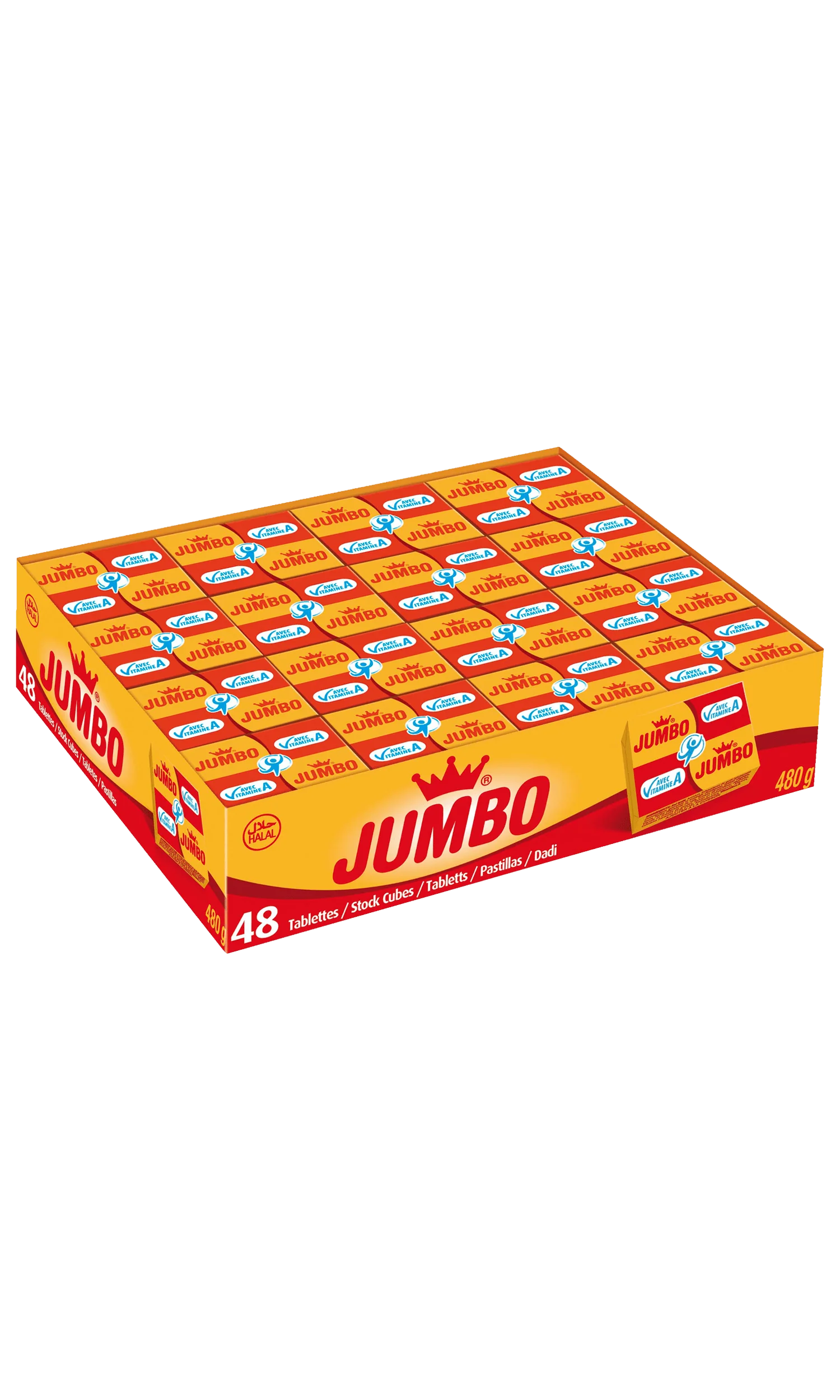 Jumbo Seasoning Cubes, 48 Cubes, 480g