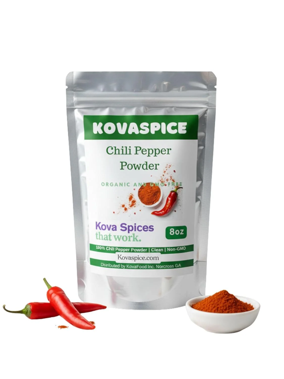 Kovafood Red Pepper Powder - 8oz