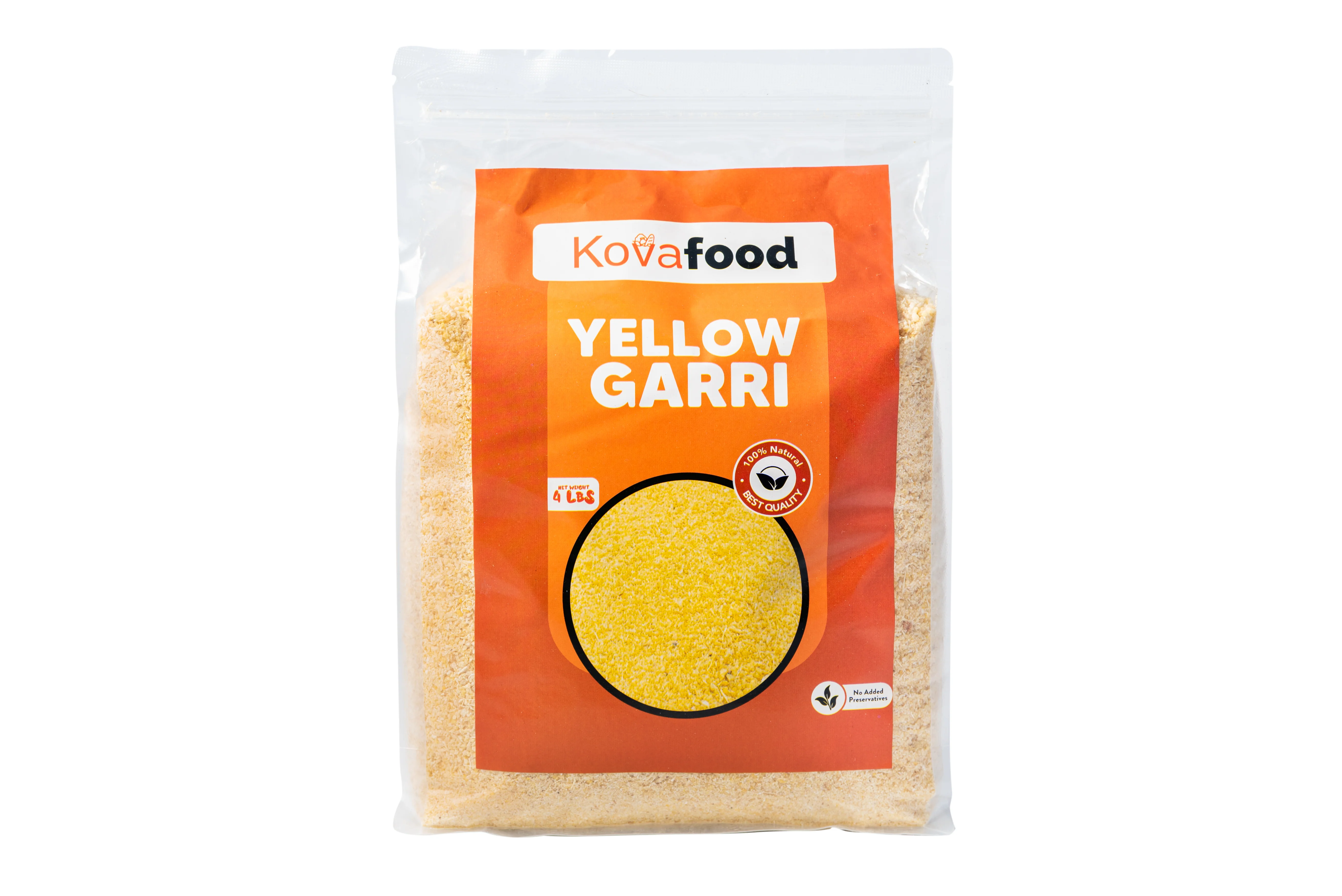Kovafood Yellow Garri - 4Lbs - Image 2