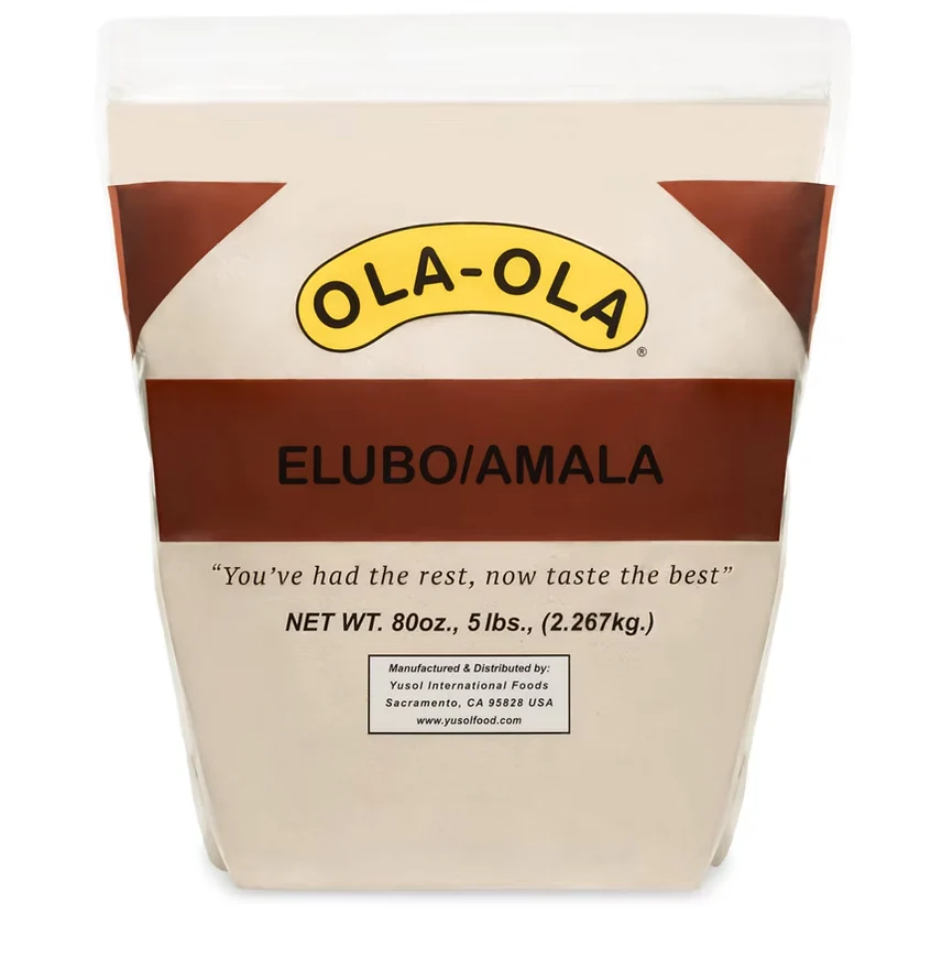 Ola Ola Elubo/ Yam Flour / Amala - 5lbs - Image 2